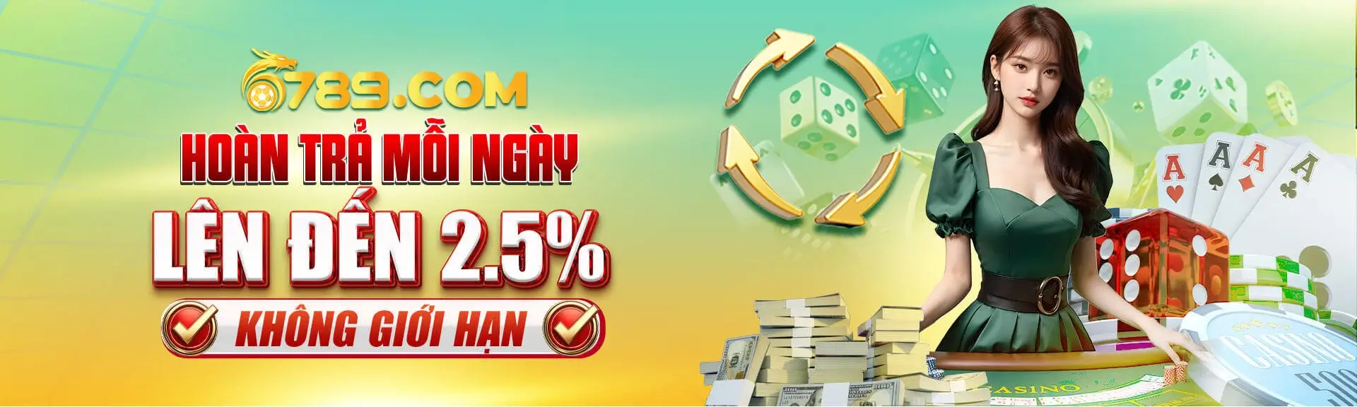 6789td com Hoàn trả mỗi ngày không giới hạn đến 2%